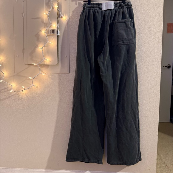 Cernucci Grey Wide Leg Sweatpants Streetwear Joggers Medium - Picture 3 of 11